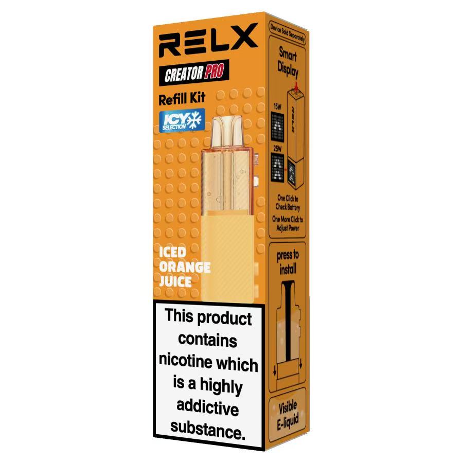 RELX悦刻积木CREATOR-橘子汽水 Iced Orange Juice