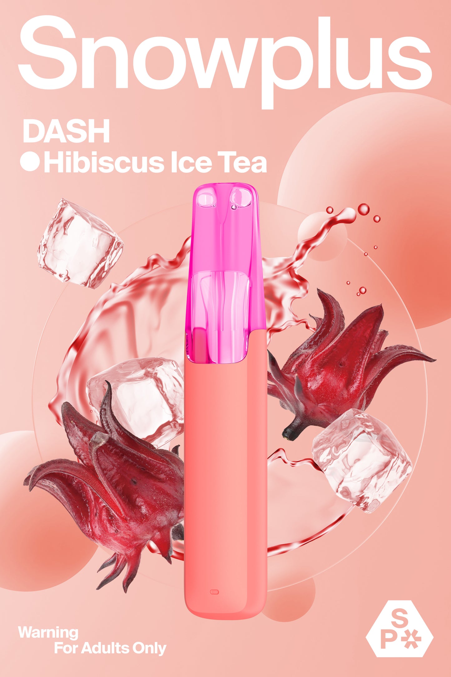 鸭嘴兽 Snowplus-Hibiscus Ice Tea (洛神花茶)