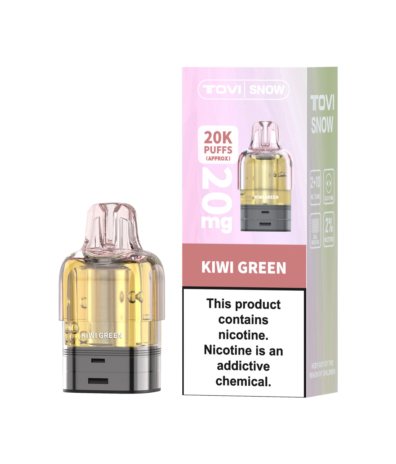 TOVISNOW-ICEMAXI 20K Puffs 冰爆系列-青苹果奇异果(Kiwi Green )