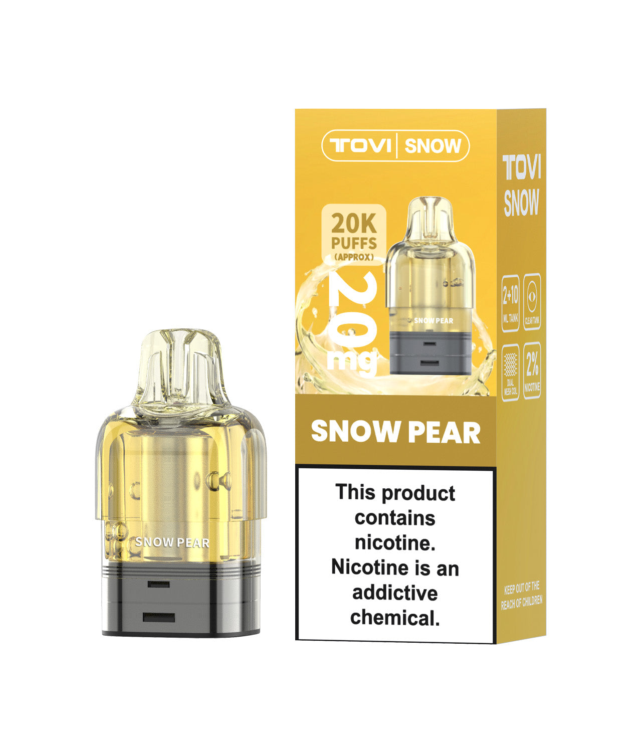 TOVISNOW-ICEMAXI 20K Puffs 冰爆系列-冰糖雪梨(Snow Pear)