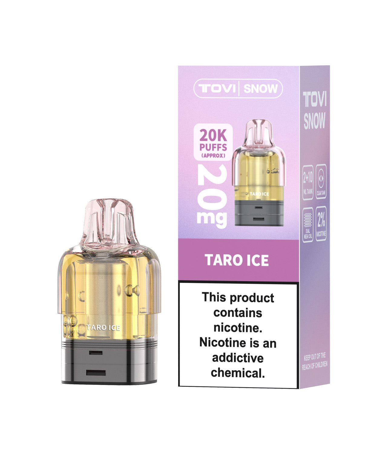 TOVISNOW-ICEMAXI 20K Puffs 冰爆系列-香芋冰淇淋(TARO ICE)