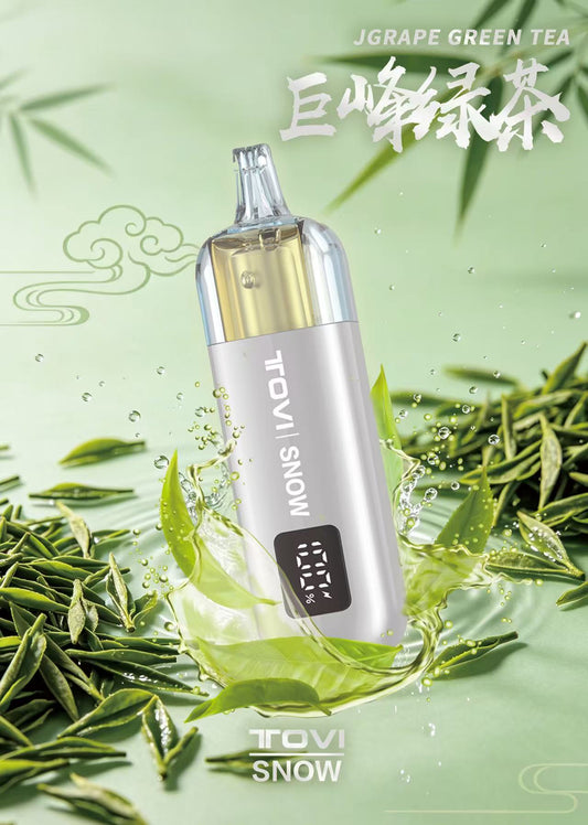 TOVISNOW-ICEMAXI 20K Puffs 冰爆系列-巨峰绿茶（Grape Green Tea ）