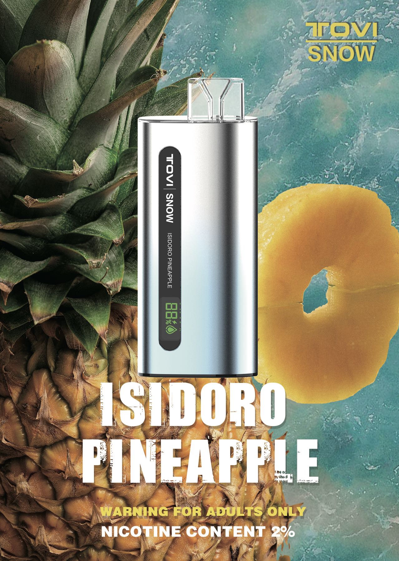 TOVISNOW-ISIDORO PINEAPPLE （海盐菠萝）