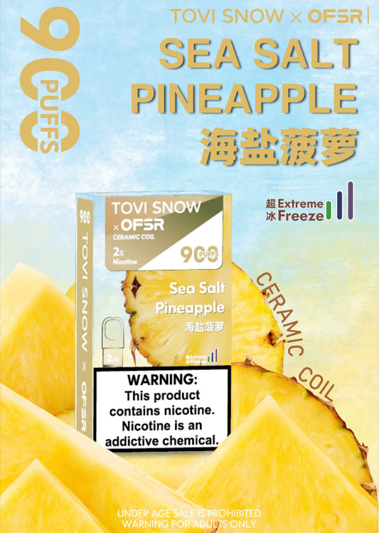 ToviSnow 替换弹 Sea Salt Pineapple 海盐菠萝 （2颗装）
