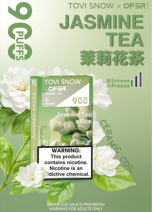 ToviSnow 替换弹 Jasmine Tea Ice 茉莉花冰镇茶 （2颗装）