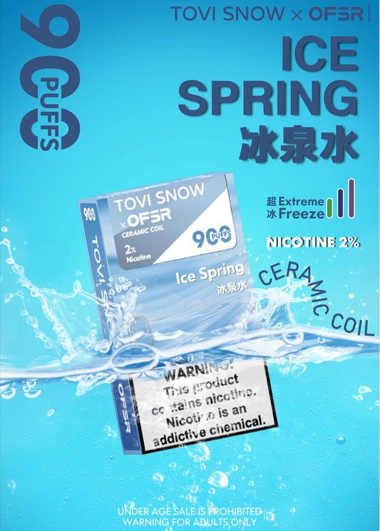 ToviSnow 替换弹 Ice Spring 冰矿泉水 （2颗装）