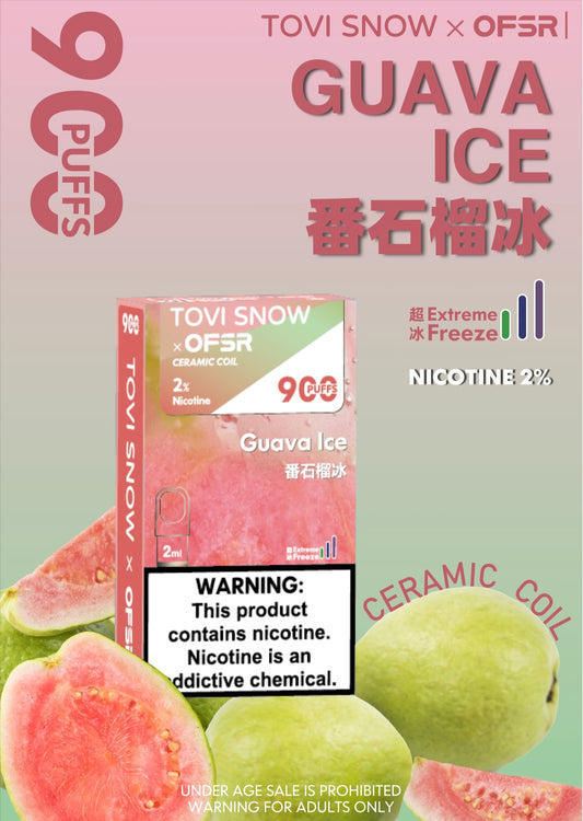 ToviSnow 替换弹Guava Ice 番石榴冰 （2颗装）