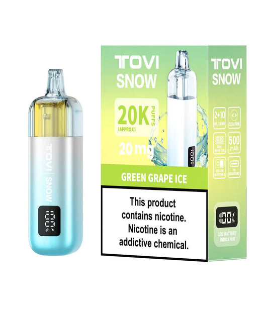 TOVISNOW-ICEMAXI 20K Puffs 冰爆系列-青提冰（Green Grape Ice）